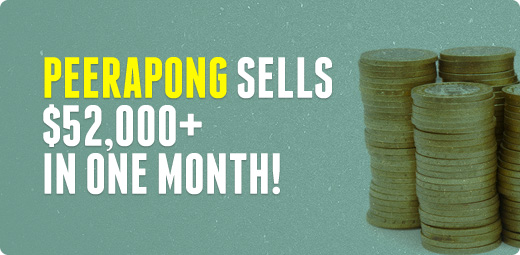 Peerapong Breaks Sales Record: $52,000 in One Month!