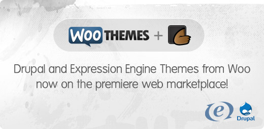 WooThemes selling Drupal and EE themes